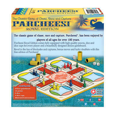 Winning Moves Parcheesi Royal Edition Board Game