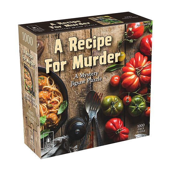 BePuzzled Recipe for Murder - Murder Mystery Jigsaw Puzzle: 1000 Pcs