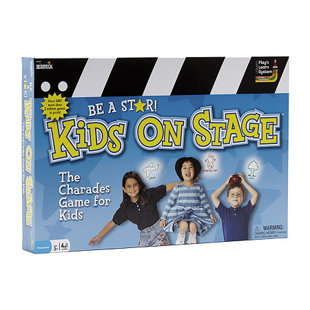 Kids On Stage - The Charades Game For Kids Board Game, One Size, Multi