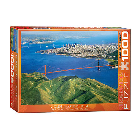 Eurographics Inc Golden Gate Bridge San FranciscoCalifornia USA: 1000 Pcs, One Size