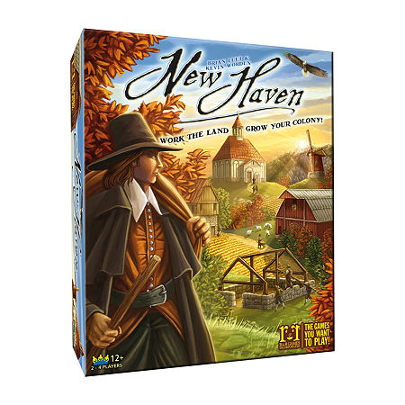 R And R Games New Haven Board Game, One Size, Brown