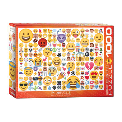 Eurographics Inc Emojipuzzle - What's Your Mood?:1000 Pcs