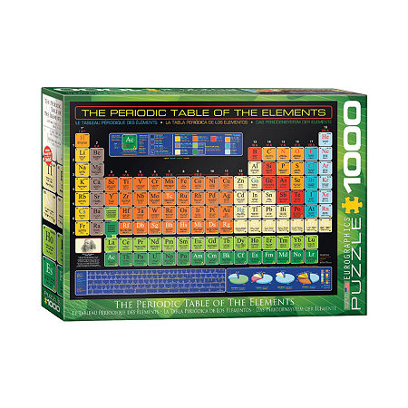 Eurographics Inc The Periodic Table Of The Elements: 1000 Pcs, One Size