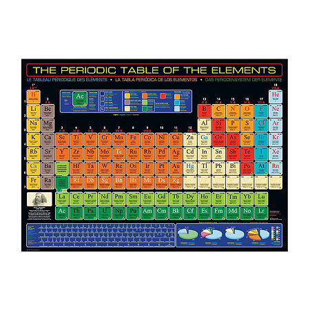 Eurographics Inc The Periodic Table Of The Elements: 1000 Pcs, One Size