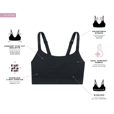 Bali Comfort Revolution Modern Seamless Bralette-Dfmsbr