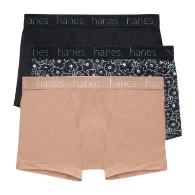 Hanes Originals Ultimate Cotton Stretch Women's Boyshort Underwear