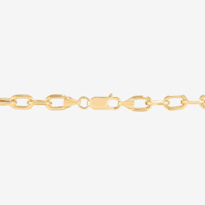 14K Gold 22 Inch Hollow Rolo Chain Necklace