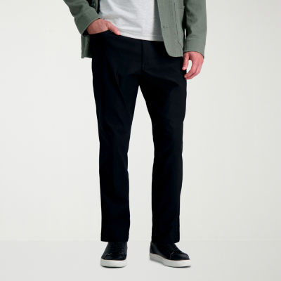 Haggar The Active Series Highland Mens Slim Fit Flat Front Pant