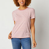 Short Sleeve Pink Tops for Women - JCPenney