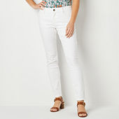 Liz claiborne store boyfriend skinny jeans