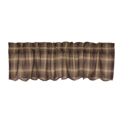 Dawson Star Rod Pocket Scallop Valance