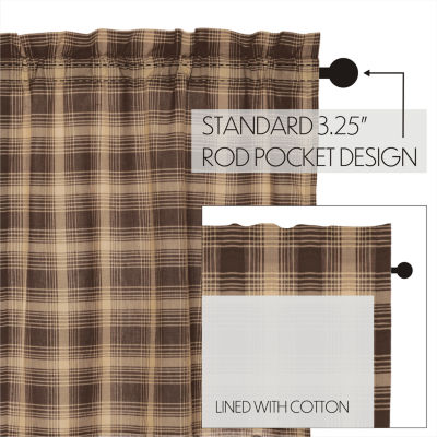 Dawson Star Rod Pocket Scallop Valance