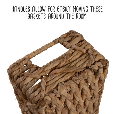 Honey Can Do Natural Divided Baskets (Set Of 2)