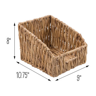 Honey Can Do Natural Open Wicker Baskets (Set Of 2)