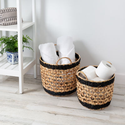 Honey Can Do Round Baskets (Set Of 2)