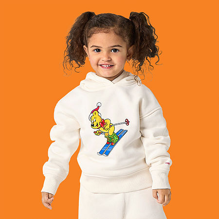 JCPenney x HARIBO Toddler Girls Long Sleeve Hoodie, 5t, Beige