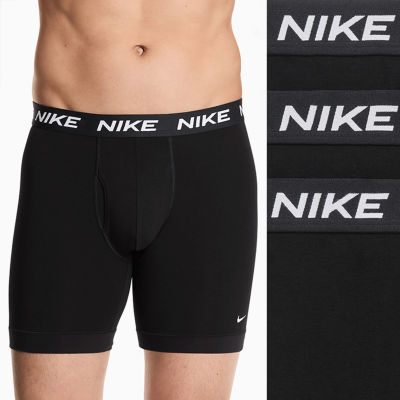 Nike All Day Cotton Stretch Mens 3 Pack Boxer Briefs Ke1310-001