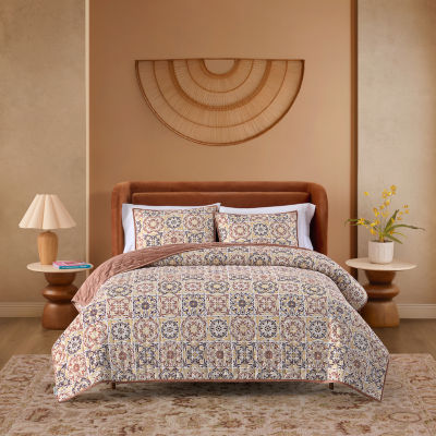 Jenny Martinez Emma 3-pc. Geometric Reversible Quilt Set