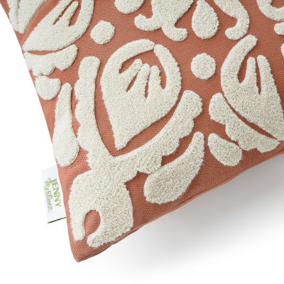 Jenny Martinez Niki Square Throw Pillow