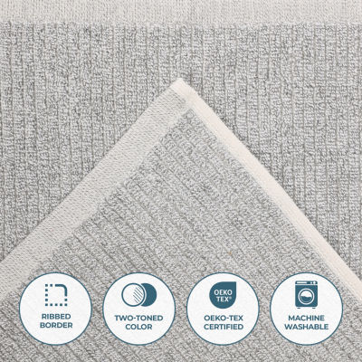 SUPERIOR® Destin Collection | 80% Cotton 20% Viscose 9-pc. Quick Dry Chevron Bath Towel Set