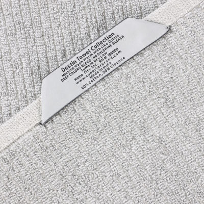 SUPERIOR® Destin Collection | 80% Cotton 20% Viscose 9-pc. Quick Dry Chevron Bath Towel Set