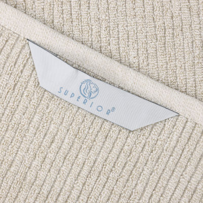 SUPERIOR® Destin Collection | 80% Cotton 20% Viscose 6-pc. Geometric Hand Towel