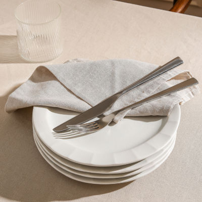 Stone + Lain Oasis 8-pc. Stoneware Salad Plate