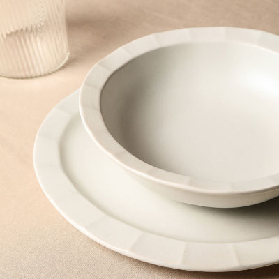 Stone + Lain Oasis 8-pc. Stoneware Salad Plate