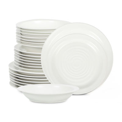 Stone + Lain Orbit 8-pc. Stoneware Dinnerware Set