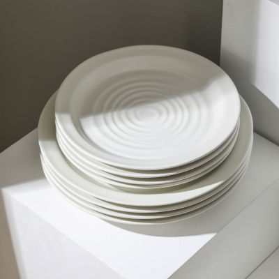 Stone + Lain Orbit 8-pc. Stoneware Dinnerware Set