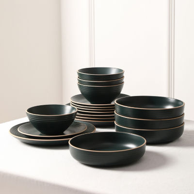 Stone + Lain Lauren 32-pc. Stoneware Dinnerware Set
