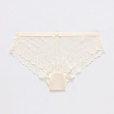 Ambrielle Tulip Lace Shine Cheeky Panty