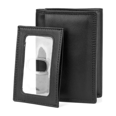 J. Buxton Mens RFID Blocking Trifold Wallets