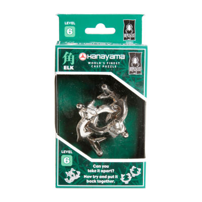 BePuzzled Hanayama Level 6 Cast Puzzle - Elk