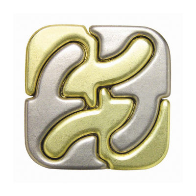 BePuzzled Hanayama Level 6 Cast Puzzle - Square