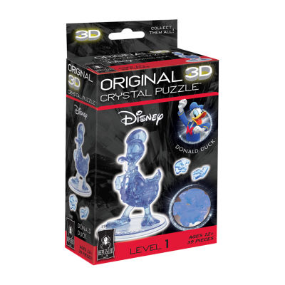 Bepuzzled 3d Crystal Disney Donald Duck:39 Pcs Puzzle