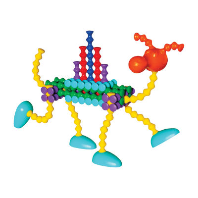 Popular Playthings Playstix Flexible Set: 68 Pcs