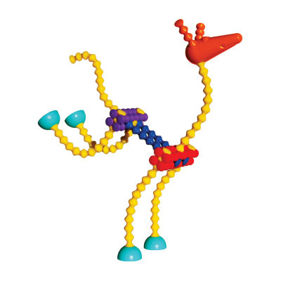 Popular Playthings Playstix Flexible Set: 68 Pcs