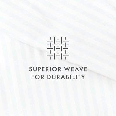 Casual Comfort Premium Ultra Soft Puffed Rugged Stripes Duvet Cover Set