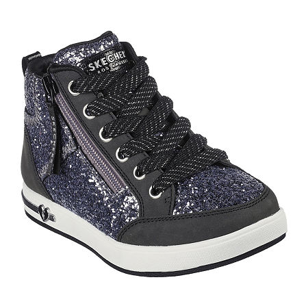  Skechers Shoutouts 2.0 Glitter Steps Little Girls Sneakers