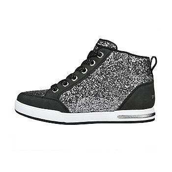 Skechers Girls Shoutouts 2.0 Sneakers 310647 Glitter Steps Size 12
