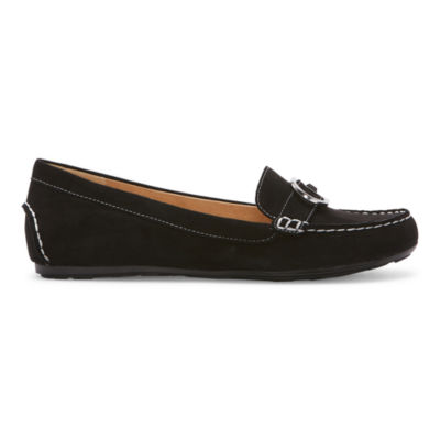 Liz Claiborne Antonia Womens Round Closed Toe Loafers