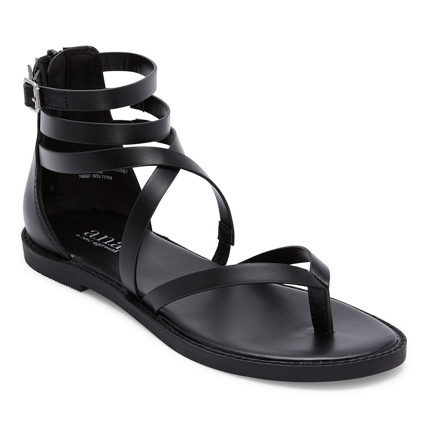 a.n.a Womens Jazmin Ankle Strap Gladiator Sandals - JCPenney