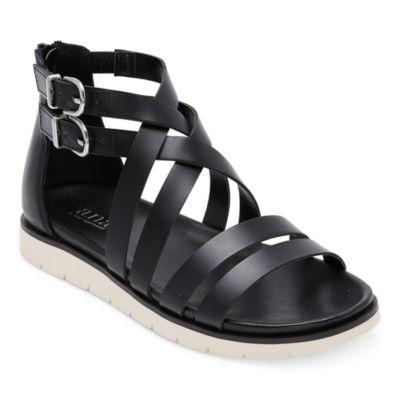 a.n.a Womens Normin Criss Cross Strap Gladiator Sandals, Color: Black ...