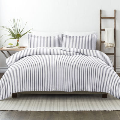 Casual Comfort Vintage Magnolia Midweight Down Alternative Comforter Set,  Color: Gray - JCPenney