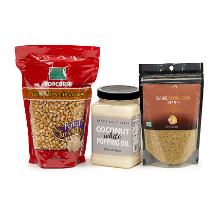 Wabash Valley Farms Superbly Sweet Caramel Popcorn Food Set, One Size, Multiple Colors