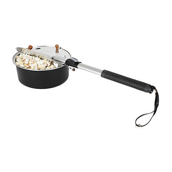 Outdoor Popcorn Popper, campfire cooking