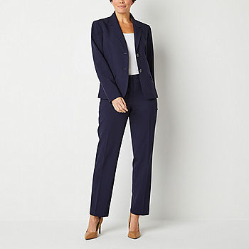 Black Label by Evan-Picone Womens Straight Fit Straight Suit Pants, Color:  California Sky - JCPenney