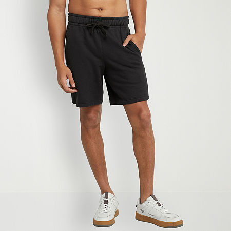 Hanes Mens Running Short, Medium, Black