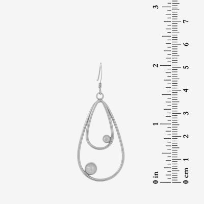 Sterling Silver Ball Drop Earrings